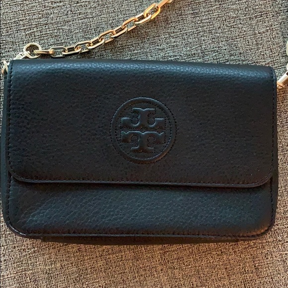 Tory Burch Chain Crossbody Black NWOT - Picture 2 of 5